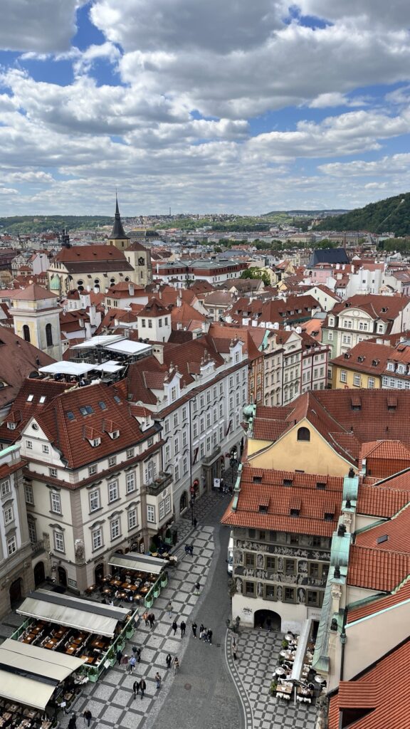 Weekend a Praga: vista della città dall'alto